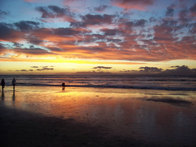 Cape Town Strand Sunset over False Bay
