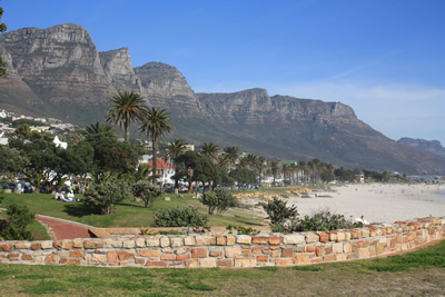 Camps Bay Mountain and beach View