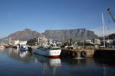 Cape TownVictoria and Alfred Waterfront Table Mountain View